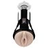 PDX Cock Compressor - sugende, vibrerende vagina masturbator (svart)