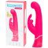 Happyrabbit G-punkt - vanntett vibrator med klitorisstimulator (rosa)