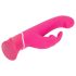 Happyrabbit G-punkt - vanntett vibrator med klitorisstimulator (rosa)