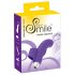 SMILE Finger - bølgete silikon fingervibrator (lilla)