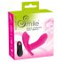 SMILE Truse - oppladbar, trådløs påsettbar vibrator (rosa)