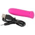 SMILE Power Bullet - kraftfull mini-vibrator (rosa)