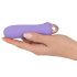 Cuties Mini Purple - oppladbar, silikonstavvibrator (lilla)