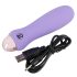 Cuties Mini Purple - oppladbar, silikonstavvibrator (lilla)