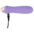 Cuties Mini Purple - oppladbar, silikonstavvibrator (lilla)