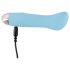 Cuties Mini Blue - oppladbar G-punktvibrator (turkis)