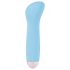 Cuties Mini Blue - oppladbar G-punktvibrator (turkis)