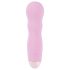 Cuties Mini Rose - Oppladbar bølgete vibrator (rosa)