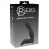 Rebel - oppladbar prostata vibrator med penisdel (svart)