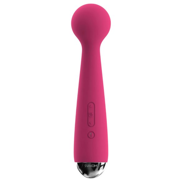 Svakom Emma Mini Wand - Rechargeable Massage Vibrator (Red)