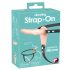 You2Toys - Oppladbar strap-on vibrator (naturlig)