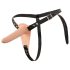 You2Toys - Oppladbar strap-on vibrator (naturlig)