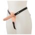 You2Toys - Oppladbar strap-on vibrator (naturlig)