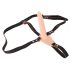 You2Toys - Oppladbar strap-on vibrator (naturlig)