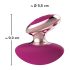 Couples Choice - oppladbar mini massasjevibrator (rosa)