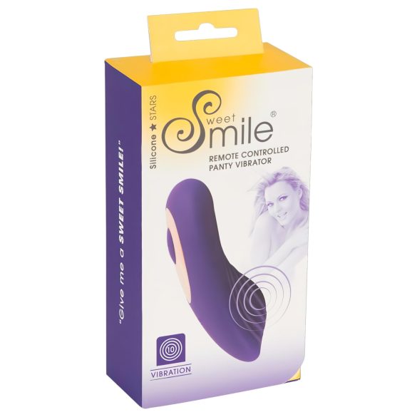 SMILE Truse - oppladbar, trådløs klitorisvibrator (lilla)