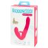 Happyrabbit Strapless - festlig rosa vibrator uten stropper