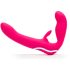 Happyrabbit Strapless - festlig rosa vibrator uten stropper