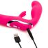 Happyrabbit Strapless - festlig rosa vibrator uten stropper