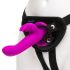 Happyrabbit Strap-On - lilla vibrerende kanin for par