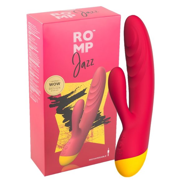 ROMP Jazz - vanntett rosa G-punkt og klitoris vibrator