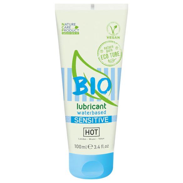 HOT Bio Sensitive - vegansk vannbasert glidemiddel (100ml)