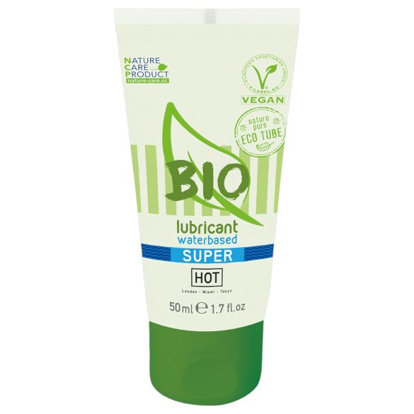 HOT Bio Super - vegansk vannbasert glidemiddel (50ml)