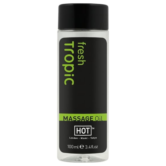 HOT massasjeolje - frisk tropisk (100ml)