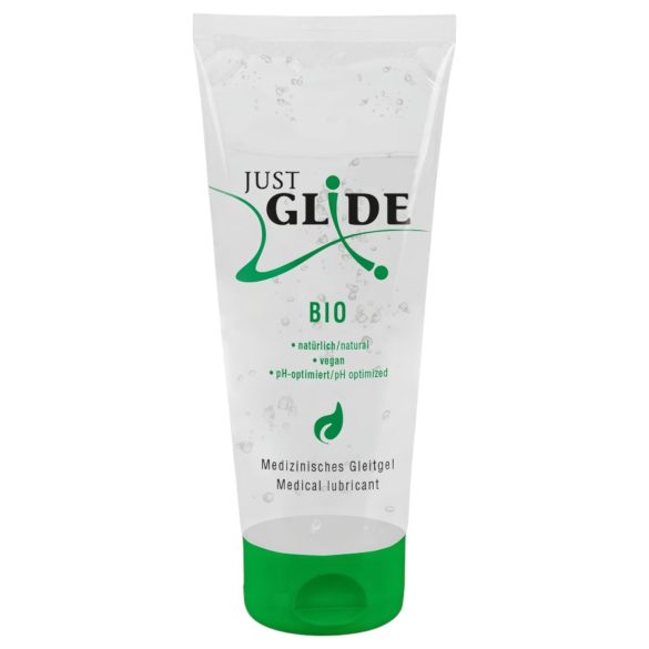 Just Glide Bio - vegansk vannbasert glidemiddel (200ml)