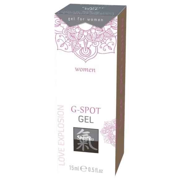 HOT Shiatsu G-Punkt - Intim gél for G-punkt stimulering (15 ml)