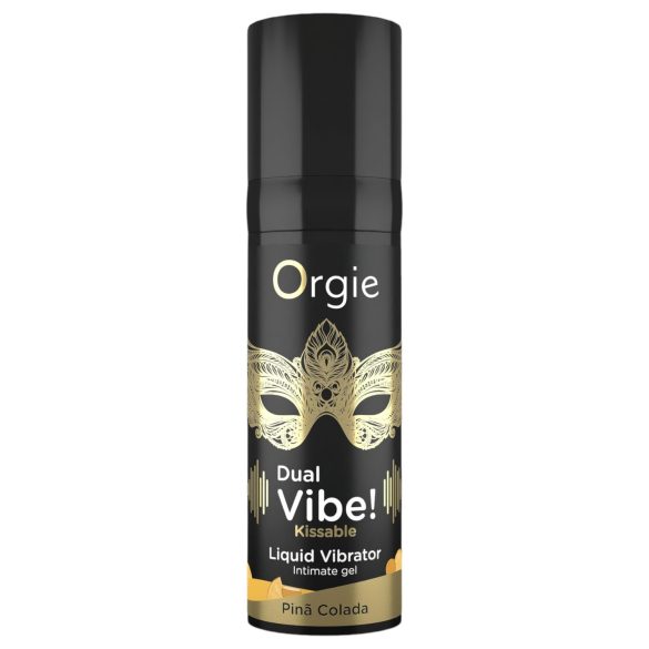 Orgie Dual Vibe - Flytende vibrator med Pinã Colada (15ml)