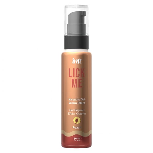 Intt Lick Me - varmende glidemiddelgelé - fersken (50 ml)