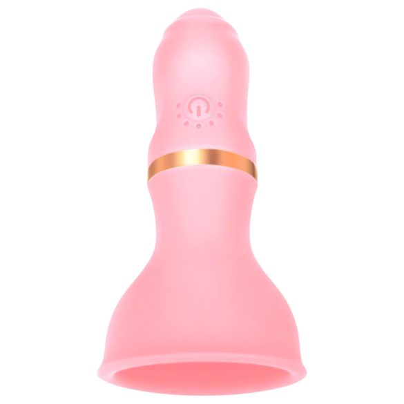 Sunfo - oppladbar vibrerende nippelstimulator (rosa)