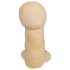 Plysj penis - 30 cm (naturlig)