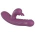 Morsom Me Rabbit Bunny - oppladbar klitorisvibrator (lilla)