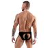 Svenjoyment - Sexy butler tanga-sett (svart-hvitt)