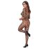 Cottelli - fiskenett catsuit (svart) - S-L