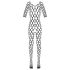 Cottelli - fiskenett catsuit (svart) - S-L