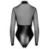 Noir - skinnende-tydelig body (svart) - M