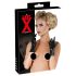 Latex - korte unisex hansker (svart) - M