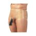 LATEX - boxer med penishylse (natur) - L/XL