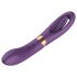 Morsom Meg Dual - 2i1 tungevibrator, oppladbar (lilla)