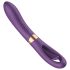 Morsom Meg Dual - 2i1 tungevibrator, oppladbar (lilla)