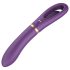 Morsom Meg Dual - 2i1 tungevibrator, oppladbar (lilla)