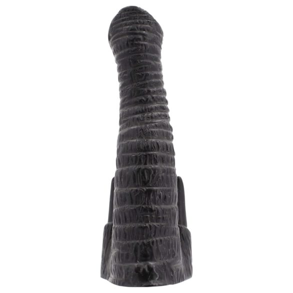 AnimHole Djumbo - elefanttrunk-dildo - 18cm (svart)