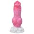 Bulldog-kjæledyr - dildo 17 cm (rosa)