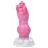 Bulldog-kjæledyr - dildo 17 cm (rosa)