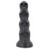 Toppet Monster - hodeskalle dildo - 22 cm (svart)