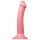 Strap-on Metallic Shine M - hudvennlig dildo (metallisk rosa)