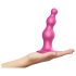 Strap-on-me Perler M - rosa analdildo med stopper